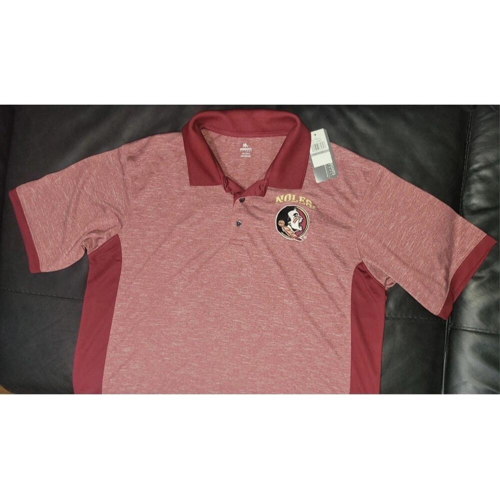 Knights Apparel FSU Florida State University Seminoles Polo Shirt 2XL Noles